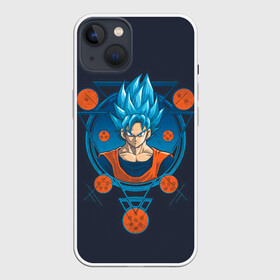 Чехол для iPhone 13 с принтом Веггето в Новосибирске,  |  | anime | dragon ball | аниме | анимэ | веггето | драгон бал | дрэгон бол | жемчуг дракона