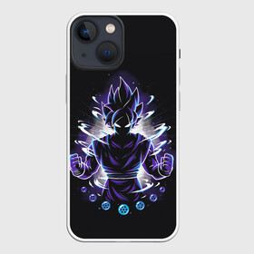 Чехол для iPhone 13 mini с принтом Сон Гоку в Новосибирске,  |  | anime | dragon ball | аниме | анимэ | драгон бал | дрэгон бол | жемчуг дракона | сон гоку