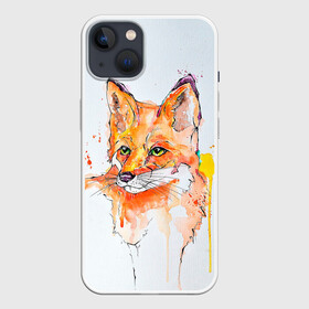 Чехол для iPhone 13 с принтом Лисёнок в Новосибирске,  |  | зверёк | лес | лиса | лисёнок лис | природа | пушистик | пушистый | рыжий