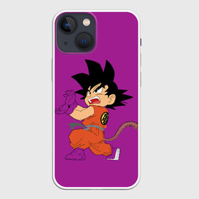 Чехол для iPhone 13 mini с принтом Сон Готен в Новосибирске,  |  | anime | dragon ball | аниме | анимэ | драгон бал | дрэгон бол | жемчуг дракона | сон готен