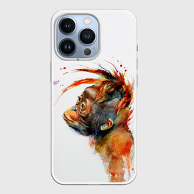 Чехол для iPhone 13 Pro с принтом Орангутанг в Новосибирске,  |  | африка | море | обезьянка | отпуск | пальма | юг