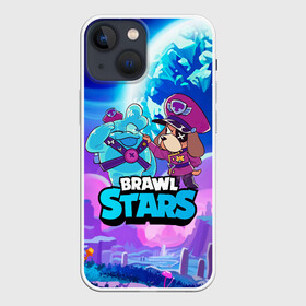 Чехол для iPhone 13 mini с принтом Сквик Squeak и Генерал Гавс в Новосибирске,  |  | brawl | brawl stars | brawlstars | brawl_stars | jessie | squeak | бравл | бравлер руффс | бравлстарс | генерал гавс | писк | сквик