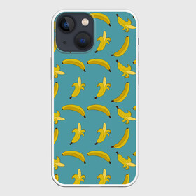 Чехол для iPhone 13 mini с принтом Бананы | Мятная в Новосибирске,  |  | pattern | textures | tnt | абстракция | бананабум | бананы | ветки | взрыв | геометрия | градиент | дождь | заливка | обезьяна | паттерны | пиксели | пикси | продукты | текстура | текстуры | тнт | фигуры | фон