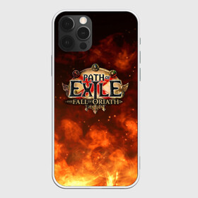 Чехол для iPhone 12 Pro с принтом Path of Exile Logo | Путь изгнанника Лого (Z) в Новосибирске, силикон | область печати: задняя сторона чехла, без боковых панелей | Тематика изображения на принте: exile | game | path of exile | rpg | берсерк | вождь | дикарь | дуэлянт | игра | покоритель | путь изгнанника | рпг