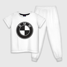 Детская пижама хлопок с принтом BMW LOGO CARBON в Новосибирске, 100% хлопок |  брюки и футболка прямого кроя, без карманов, на брюках мягкая резинка на поясе и по низу штанин
 | bmw | абстракция | авто | автомобиль | бмв | карбон | лого | логотип | машина | скорость