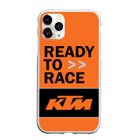 Чехол для iPhone 11 Pro Max матовый с принтом KTM | READY TO RACE (Z) в Новосибирске, Силикон |  | Тематика изображения на принте: enduro | ktm | moto | moto sport | motocycle | sportmotorcycle | ктм | мото | мото спорт | мотоспорт | спорт мото