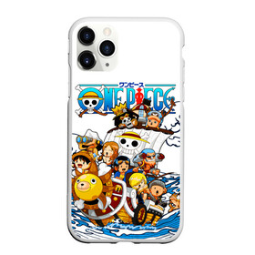 Чехол для iPhone 11 Pro Max матовый с принтом ONE PIECE / ВАН ПИС / МОРЕ в Новосибирске, Силикон |  | anime | one piece | skull | аниме | ван пис | вода | корабль. | манга | море | мультфильм | скелет | череп | японская анимация