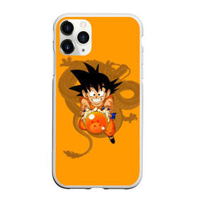 Чехол для iPhone 11 Pro матовый с принтом Kid Goku в Новосибирске, Силикон |  | Тематика изображения на принте: anime | dragon ball | аниме | анимэ | драгон бал | дрэгон бол | жемчуг дракона