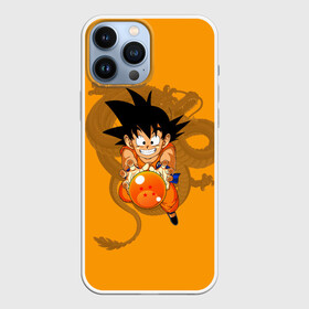 Чехол для iPhone 13 Pro Max с принтом Kid Goku в Новосибирске,  |  | Тематика изображения на принте: anime | dragon ball | аниме | анимэ | драгон бал | дрэгон бол | жемчуг дракона