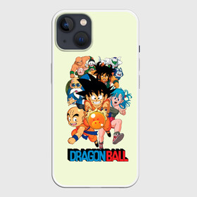 Чехол для iPhone 13 с принтом Команда Драконьего яйца в Новосибирске,  |  | anime | dragon ball | аниме | анимэ | драгон бал | дрэгон бол | жемчуг дракона