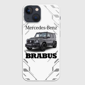 Чехол для iPhone 13 mini с принтом MERCEDES | BRABUS (Z) в Новосибирске,  |  | 2020 | amg | auto | brabus | clk | cls | glk | mercedes | mercedes benz | slk | sport | авто | автомобиль | автомобильные | амг | брабус | бренд | глк | марка | машины | мерседес | слк | спорт | цлк | цлс