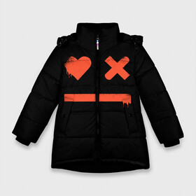 Зимняя куртка для девочек 3D с принтом Smile | Love Death and Robots в Новосибирске, ткань верха — 100% полиэстер; подклад — 100% полиэстер, утеплитель — 100% полиэстер. | длина ниже бедра, удлиненная спинка, воротник стойка и отстегивающийся капюшон. Есть боковые карманы с листочкой на кнопках, утяжки по низу изделия и внутренний карман на молнии. 

Предусмотрены светоотражающий принт на спинке, радужный светоотражающий элемент на пуллере молнии и на резинке для утяжки. | death | ldr | logo | love | netflix | robots | smile | анимация | кино | лого | лср | любовь | нетфликс | роботы | сериал | смайл | смайлик
