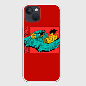 Чехол для iPhone 13 с принтом Old Dragon Ball в Новосибирске,  |  | anime | dragon ball | аниме | анимэ | драгон бал | дрэгон бол | жемчуг дракона