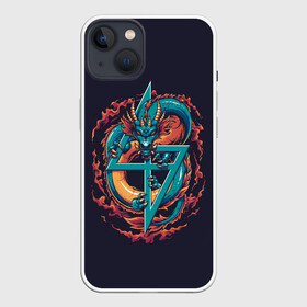 Чехол для iPhone 13 с принтом Совершенный Шенрон в Новосибирске,  |  | anime | dragon ball | аниме | анимэ | драгон бал | дрэгон бол | жемчуг дракона