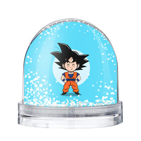 Игрушка Снежный шар с принтом Sweet Goku в Новосибирске, Пластик | Изображение внутри шара печатается на глянцевой фотобумаге с двух сторон | anime | dragon ball | аниме | анимэ | драгон бал | дрэгон бол | жемчуг дракона