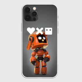 Чехол для iPhone 12 Pro с принтом Love, Death and Robots | K-VRC (Z) в Новосибирске, силикон | область печати: задняя сторона чехла, без боковых панелей | Тематика изображения на принте: death | k vrc | love | love death robots | netflix | robots | vedeathrobots | xbot 4000 | врц | любовь | нетфликс | роботы | сериал | сериалы