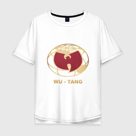 Мужская футболка хлопок Oversize с принтом Wu-Tang World в Новосибирске, 100% хлопок | свободный крой, круглый ворот, “спинка” длиннее передней части | black | hiphop | method man | music | new york | nyc | odb | old school | rap | rza | wu tang clan | wutang | ву тэнг | граффити | микрофон | музыка | нью йорк | рэп | рэпер | хипхоп
