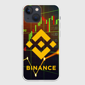 Чехол для iPhone 13 mini с принтом BINANCE   БИНАНС   БАНАН в Новосибирске,  |  | binance | binance com | bitcoin | bittrex com | btc | exmo me | hodl. | trading | банан биржа | бинанс | биткоин | криптовалюта биржа | криптотрейдер | криптотрейдинг | трейдинг