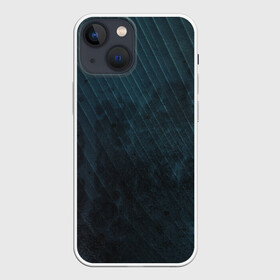 Чехол для iPhone 13 mini с принтом Dark Texture в Новосибирске,  |  | background | dark | gradient | lines | paints | ripples | spot | spots | stripes | texture | waves | волны | градиент | краски | линии | полосы | пятна | пятно | рябь | текстура | темная | тьма | фон