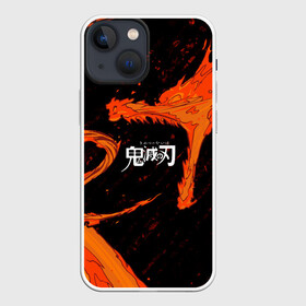 Чехол для iPhone 13 mini с принтом Дыхание Солнца   Demon slayer в Новосибирске,  |  | anime | dragon | аниме | дракон | дыхание солнца | клинок рассекающий демонов | манга | монстр | мультфильм | огонь | персонаж | пламя | танджиро камадо