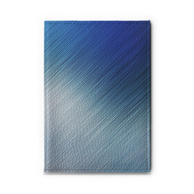 Обложка для автодокументов с принтом Текстура. Оттенки льда в Новосибирске, натуральная кожа |  размер 19,9*13 см; внутри 4 больших “конверта” для документов и один маленький отдел — туда идеально встанут права | background | blue | dark | gradient | ice | lines | paints | ripples | spot | spots | stripes | texture | waves | white | белый | волны | градиент | лед | линии | полосы | пятна | пятно | рябь | светлый | синий | текстура | темная | тьма | фон