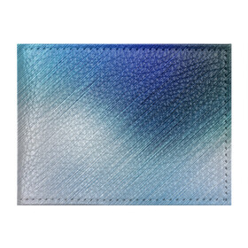 Обложка для студенческого билета с принтом Текстура. Оттенки льда в Новосибирске, натуральная кожа | Размер: 11*8 см; Печать на всей внешней стороне | Тематика изображения на принте: background | blue | dark | gradient | ice | lines | paints | ripples | spot | spots | stripes | texture | waves | white | белый | волны | градиент | лед | линии | полосы | пятна | пятно | рябь | светлый | синий | текстура | темная | тьма | фон