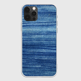Чехол для iPhone 12 Pro Max с принтом Texture. Denim в Новосибирске, Силикон |  | background | blue | dark | denim | gradient | ice | jeans | paints | ripples | spot | spots | stripes | texture | white | белый | градиент | джинсы | лед | линии | полосы | пятна | пятно | светлый | синий | текстура | темная | ткань | тьма | фон