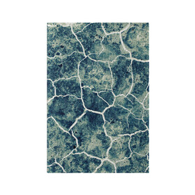 Обложка для паспорта матовая кожа с принтом Chaos Stability в Новосибирске, натуральная матовая кожа | размер 19,3 х 13,7 см; прозрачные пластиковые крепления | Тематика изображения на принте: background | blue | chaos | dark | gradient | green | ice | lighting | paints | ripples | spot | spots | stability | texture | white | белый | градиент | зеленый | лед | линии | молнии | полосы | пятна | пятно | светлый | синий | текстура | темн
