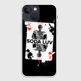 Чехол для iPhone 13 mini с принтом Репер   SODA LUV в Новосибирске,  |  | rap | rapper | soda luv | st. petersburg | vladislav terentyuk | владислав терентюк | репер | рэп | рэп исполнитель | санкт петербург