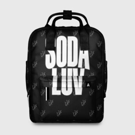 Женский рюкзак 3D с принтом Репер - SODA LUV в Новосибирске, 100% полиэстер | лямки с регулируемой длиной, сверху ручки, чтобы рюкзак нести как сумку. Основное отделение закрывается на молнию, как и внешний карман. Внутри два дополнительных кармана, один из которых закрывается на молнию. По бокам два дополнительных кармашка, куда поместится маленькая бутылочка
 | Тематика изображения на принте: rap | rapper | soda luv | st. petersburg | vladislav terentyuk | владислав терентюк | репер | рэп | рэп исполнитель | санкт петербург