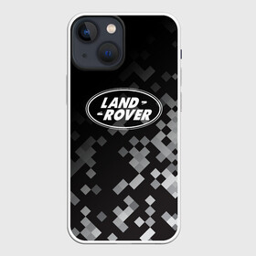 Чехол для iPhone 13 mini с принтом LAND ROVER ГОРОДСКОЙ КАМУФЛЯЖ в Новосибирске,  |  | land rover | range rover | городской камуфляж | камуфляж ленд ровер | камуфляж милитари | камуфляж миллитари | ланд ровер | ленд ровер | ленд ровер авто | ленд ровер камуфляж | ленд ровер одежда | лэнд ровер