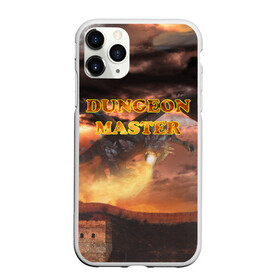 Чехол для iPhone 11 Pro Max матовый с принтом Dungeon Master в Новосибирске, Силикон |  | dd | dnd | dungeon master | dungeons and dragons | мастер подземелий