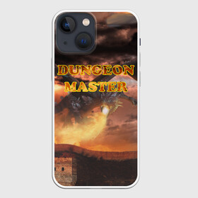 Чехол для iPhone 13 mini с принтом Dungeon Master в Новосибирске,  |  | dd | dnd | dungeon master | dungeons and dragons | мастер подземелий