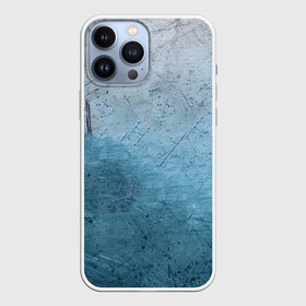 Чехол для iPhone 13 Pro Max с принтом Blue Glass в Новосибирске,  |  | background | blue | cracks | dark | gradient | ice | lines | ocean | paints | scratches | sea | texture | голубая | градиент | краски | лед | линии | море | океан | полосы | пятна | стекло | текстура | темная | трещины | тьма | фон | цар