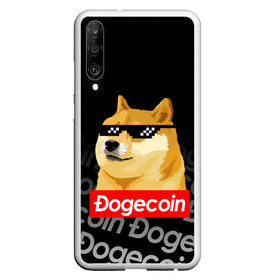 Чехол для Honor P30 с принтом DOGECOIN / DOGE / ДОГИКОИН в Новосибирске, Силикон | Область печати: задняя сторона чехла, без боковых панелей | crypto | cryptocurrency | doge | dogecoin | elon mask | trading | биржа криптовалют | доги | догикоин | илон маск | криптовалюта | мем | трейдинг.