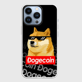 Чехол для iPhone 13 Pro с принтом DOGECOIN   DOGE   ДОГИКОИН в Новосибирске,  |  | crypto | cryptocurrency | doge | dogecoin | elon mask | trading | биржа криптовалют | доги | догикоин | илон маск | криптовалюта | мем | трейдинг.