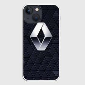 Чехол для iPhone 13 mini с принтом RENAULT РЕНО 3Д ГЕОМЕТРИЯ 3D в Новосибирске,  |  | background | geometry | hi tech | renault | авто рено | геометрия | геометрия рено | желтая геометрия | рено | рено авто | рено геометрия | рэно | технологии | технологичный фон | фон