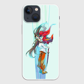 Чехол для iPhone 13 mini с принтом Hao and Yoh в Новосибирске,  |  | anna | asakura | asakura anna | asakura hao | asakura yoh | hao | ren | shaman | shaman king | soulб | yoh | аниме | анна | дух | духи | йо | рен | хао | шаман | шаман кинг | шаманы