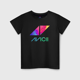 Детская футболка хлопок с принтом AVICII RAINBOW в Новосибирске, 100% хлопок | круглый вырез горловины, полуприлегающий силуэт, длина до линии бедер | avicii | beatport | club | dj | edm | electro | eq | house | levels | music | production | radio | techno | top | trance | ависи | авичи | дискотека | звезда | клуб | музыка | музыкант | продюссер | радио | фестиваль | швеция | эквалайзер