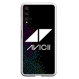 Чехол для Honor 20 с принтом AVICII | RAINBOW STYLE в Новосибирске, Силикон | Область печати: задняя сторона чехла, без боковых панелей | avicii | beatport | club | dj | edm | electro | eq | house | levels | music | production | radio | techno | top | trance | ависи | авичи | дискотека | звезда | клуб | музыка | музыкант | продюссер | радио | фестиваль | швеция | эквалайзер