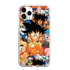 Чехол для iPhone 11 Pro матовый с принтом Dragon Ball (главные герои) в Новосибирске, Силикон |  | Тематика изображения на принте: anime | dragon ball | dragon ball z | goku | аниме | драконий жемчуг | жемчуг дракона | манга | сайян | сон гоку