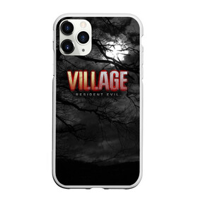 Чехол для iPhone 11 Pro матовый с принтом Resident Evil: Village $$$ в Новосибирске, Силикон |  | alsina dimitrieska | darkness | game | inscription resident evil: village | moon | print resident evil: village | village | альсина димитриеска | деревня | игра | луна | надпись resident evil: village | принт resident evil: village | тьма