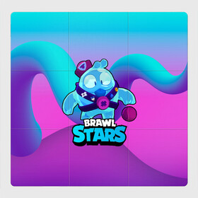 Магнитный плакат 3Х3 с принтом Сквик Squeak Brawl Stars в Новосибирске, Полимерный материал с магнитным слоем | 9 деталей размером 9*9 см | bele | belle | brawl | brawl stars | brawlstars | brawl_stars | squeak | белле | белль | бель | бравл | бравлстарс | писк | сквик