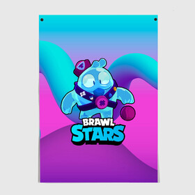 Постер с принтом Сквик Squeak Brawl Stars в Новосибирске, 100% бумага
 | бумага, плотность 150 мг. Матовая, но за счет высокого коэффициента гладкости имеет небольшой блеск и дает на свету блики, но в отличии от глянцевой бумаги не покрыта лаком | bele | belle | brawl | brawl stars | brawlstars | brawl_stars | squeak | белле | белль | бель | бравл | бравлстарс | писк | сквик