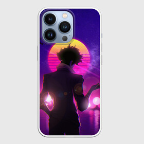 Чехол для iPhone 13 Pro с принтом Cowboy Bebop. Spike Spiegel в Новосибирске,  |  | Тематика изображения на принте: anime | cowboy bebop | manga | spike spiegel | аниме | бибоп | ковбой | ковбой бибоп | космический | космос | манга | ретро аниме | спайк шпигель