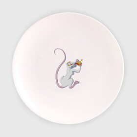 Тарелка с принтом Крыса-королева в Новосибирске, фарфор | диаметр - 210 мм
диаметр для нанесения принта - 120 мм | animals | queen | rat | безумие | королева | крыса | персонажи