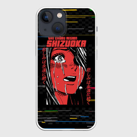 Чехол для iPhone 13 mini с принтом SHIZUOKA ANIME GIRL в Новосибирске,  |  | Тематика изображения на принте: anime | аниме | анимешница | девочка | лицо | лицо девушки