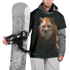Накидка на куртку 3D с принтом Хитрый Лис в Новосибирске, 100% полиэстер |  | Тематика изображения на принте: animals | beast | forest | fox | nature | orange | predator | red | животные | зверь | лес | лис | лиса | лисица | лисичка | природа | рыжая | рыжий | фыр | хитрый | хищник