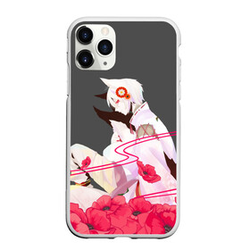 Чехол для iPhone 11 Pro Max матовый с принтом Flower Tomoe в Новосибирске, Силикон |  | akura | kamisama kiss | kitsune | mizuki | nanami | tomoe | yokai | акура | аниме | бог | боги | демон лис | демоны | ёкай | змея | йокай | кицуне | лис | мидзуки | мизуки | нанами | неко | очень приятно бог | томое | томоэ