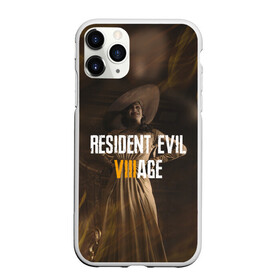 Чехол для iPhone 11 Pro матовый с принтом RESIDENT EVIL VILLAGE | ЛЕДИ ДИМИТРЕСКУ (Z) в Новосибирске, Силикон |  | horror | resident evil | resident evil 8 | village | демитреска | деревня | димитреску | леди димитреска | обитель зла | резидент эвил | ресидент евил | хоррор